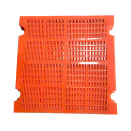 Dewatering screen mat PU Modular PU panel for sand dewatering