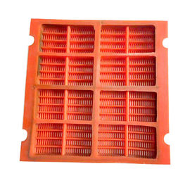 Dewatering screen mat PU Modular PU panel for sand dewatering