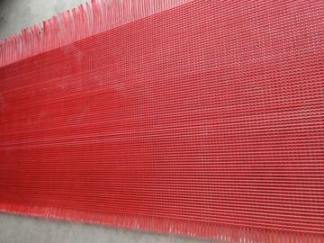Polyurethane coated Vibrating Screen Mesh Self Cleaning Steel Core Polyurethane Screen
