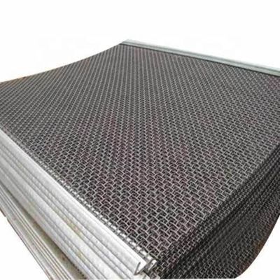 High Manganese 65Mn Vibrating Screen Mesh with Abrasion and Wear Resistance for Mining in Various Weaving Types
