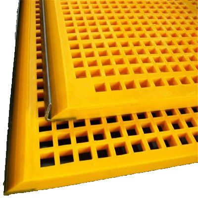 Square Polyurethane Screen Panel with Hooks for Wear Resistance in Mining and Quarry Applications