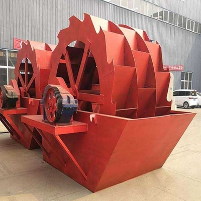 bucket wheel type sand stone washer