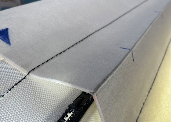 800 gm - 2200 gm Feltro di stampa a cucitura per macchine per carta ad alta velocità