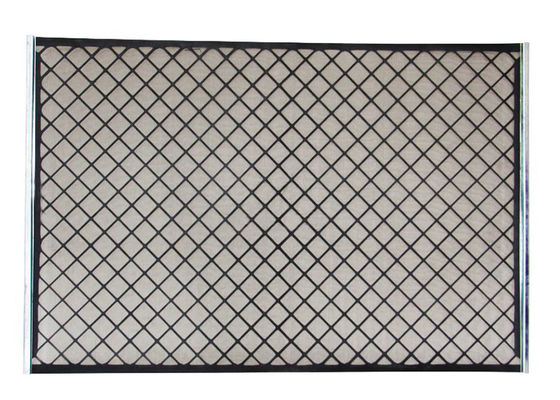 Schermo a fascia di gancio ad alta frequenza a strisce morbida, composito, con dimensioni e gamma di maglie personalizzate da 8 a 250 per la perforazione