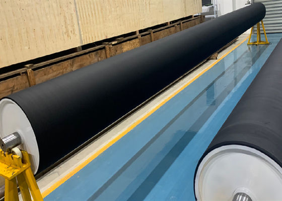 20# Acciaio Anti-statico Nero Colore Hypalon Corona Nip Roller per BOPP BOPET FILM