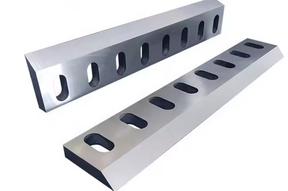 Lamelle di taglio rotativo in plastica D2 / SKD11 Materiale Lamelle di frantumazione di bottiglie in plastica