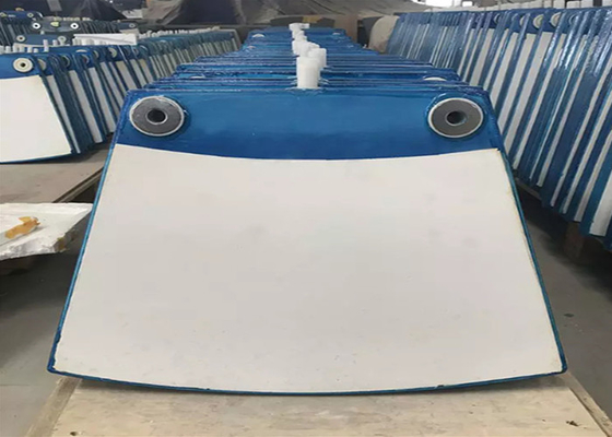 Filtro a disco ceramico di ossido di alluminio per la deidratazione del concentrato di rame