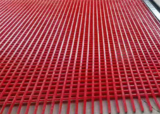 Vaglio per miniere/cave (acciaio/inox + poliuretano, fori 2-25mm) – Ganci in metallo/PU, alta efficienza di vagliatura e resistenza all'usura, sostituto diretto di Ando Tufflex
