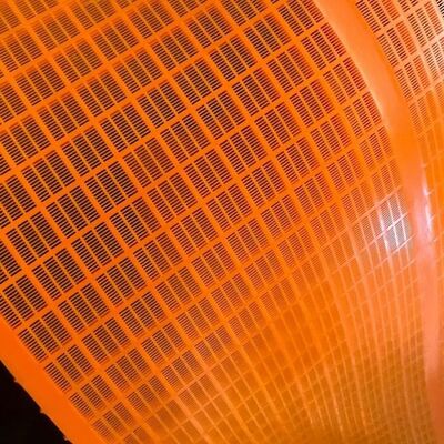 Resistenza all'usura Polyurethane Fine Screen Mesh per il filtraggio di piccole particelle 0,063 mm