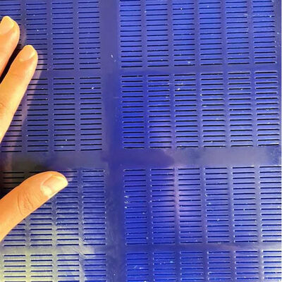 Sivo di vibrazione lineare a maglia di poliuretano ad alta resistenza all'usura con dimensioni di apertura personalizzabili e attenuazione del rumore