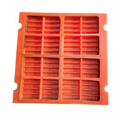 Pannelli per vaglio di disidratazione in poliuretano 300 * 300 con elevata resistenza all'usura per l'estrazione del carbone