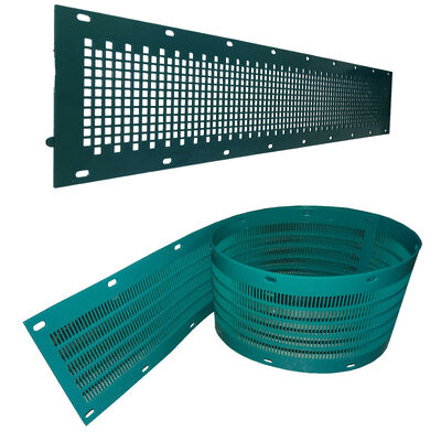1.25m Larghezza 5-12mm Spessore Schermo PU Resistente all'Usura per Separazione Polveri Chimiche
