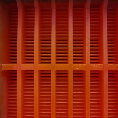 40 mm Polyurethane Screen Mat per l'estrazione mineraria con 1,5 mm di diametro del filo e alta resistenza all'usura