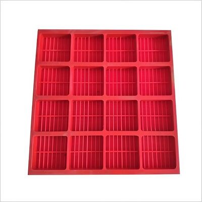 30 mm di spessore Polyurethane Screen Mat con stabilità termica ed efficienza energetica per applicazioni minerarie