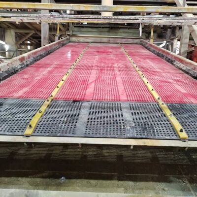 Miniere Mesto Vibrating Screens Rubber Screen Panels 40*10mm Affidabile