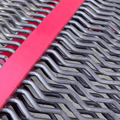 Anti- intasamento auto-pulizia rete di filo per la miniera di carbone liscia screening