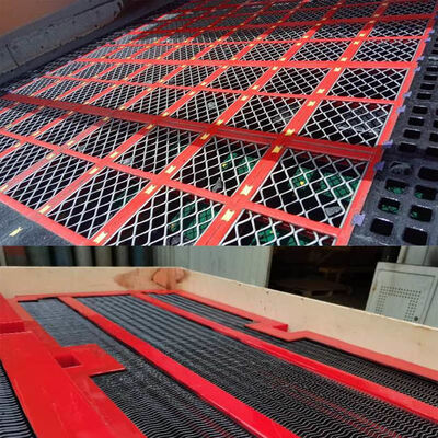 Maglia di filo auto-pulitore poli-rivolto ad alta resistenza con resistenza all' intasamento e all' usura per setacciamento primario