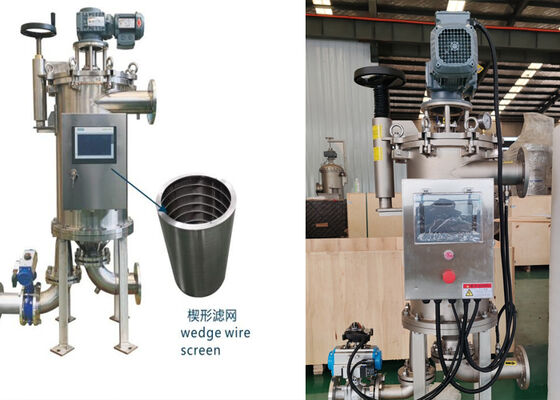 Filtro Raschiatore Esterno Autopulente Automatico In Acciaio Inox