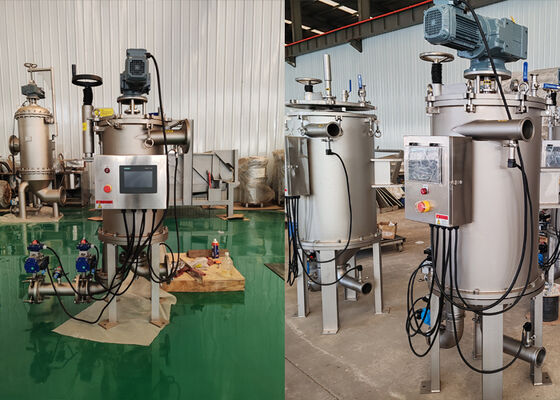 Filtro autopulente raschiatore esterno a funzionamento continuo