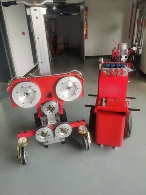 La sega a filo idraulica HT 25kw può gestire facilmente varie condizioni di lavoro