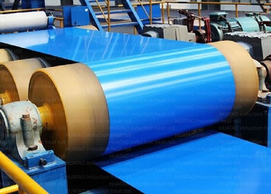 Differenza di temperatura superficiale del rullo riscaldante elettromagnetico in ceramica o carburo di tungsteno con cromatura dura Teflok Differenza di temperatura superficiale entro 1c Rullo riscaldante a induzione