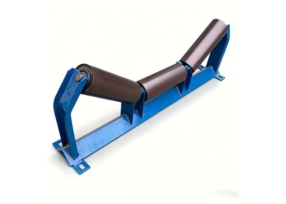 Roller trasportatore a disco di gomma resistente alle intemperie per miniere all'aperto