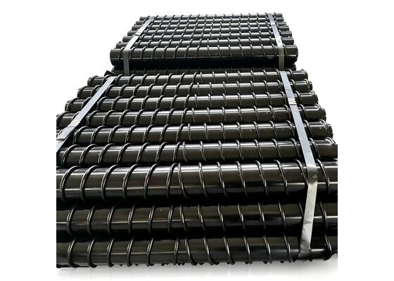 Parti di attrezzature per trasportatori di carbone auto-pulitori con rivestimento in gomma a rulli