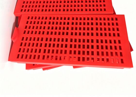 Piastra schermante in filo di acciaio rivestito in poliuretano per un dimensionamento affidabile e resistente