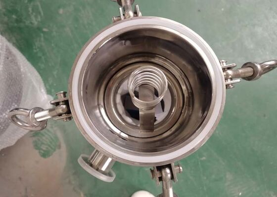 Filtro industriale in acciaio inossidabile a sacco singolo per l'industria del riempimento