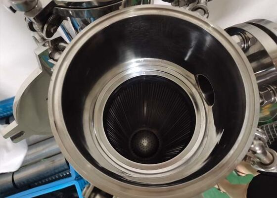 Filtro a sacco singolo industriale in acciaio inossidabile per acqua di mare