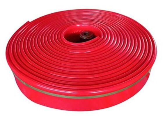 Polyurethane Conveyor Skirt Board Giallo Colore Heavy Duty Aggregate Conveyor Seal