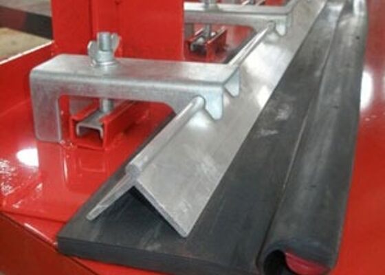 Convogliatore in PU Tavola a spalla 20 mm spessa Alta resistenza all'abrasione Convogliatore da cava