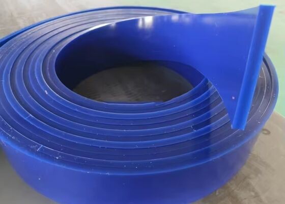 Filtro di sigillamento con nastro trasportatore in PU Colore rosso Alta resistenza all'usura Utilizzare il punto di trasferimento