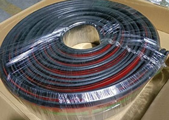 Convogliatore di poliuretano Tavolo a maglia di colore arancione Convogliatore per miniere resistente agli urti