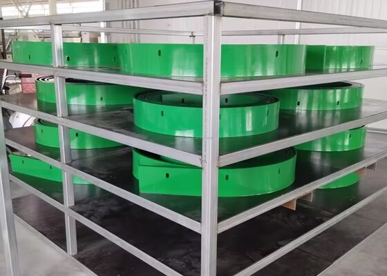 Nastro trasportatore in uretano che costeggia l'uso flessibile per la movimentazione di materiali di cava resistenti all'usura