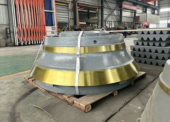 Materiale Mn13 per macchine per la frantumazione della pietra di granito e di basalto