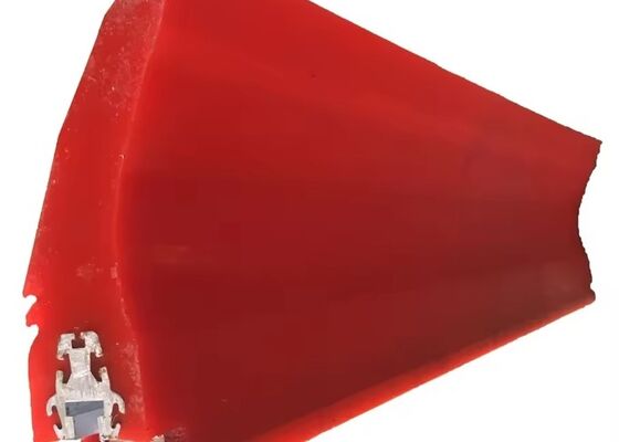 Cintura trasportatrice raschiatrice primaria lame di poliuretano per la lavorazione del carbone