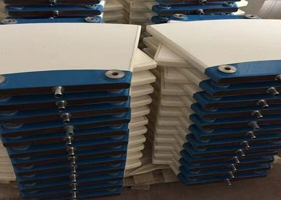 Piastra filtrante in ceramica Struttura ad alta porosità Filtrazione industriale di grande capacità