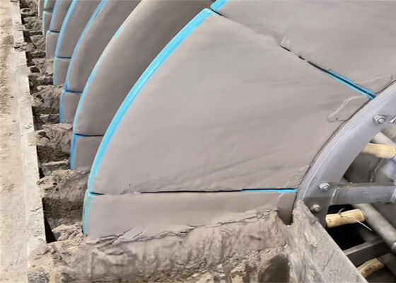 Piastra di filtro in ceramica resistenza ad alta pressione 8 bar lavorazione del concentrato minerario
