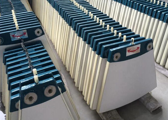 Piastra di filtro al vuoto in ceramica fine porosità 0.1 micron Filtrazione mineraria ad alta efficienza
