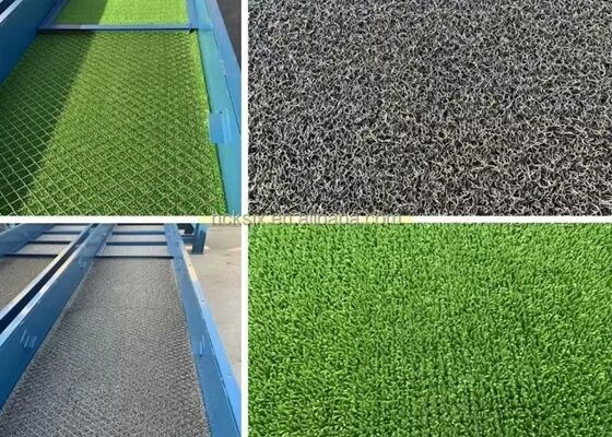 Tappeto per il recupero delle miniere d'oro Verde PVC Oro fino Trapping Sluice Box Mat per le miniere fluviali