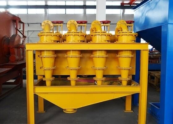 Mini idrociclone ad alto gradiente per la classificazione delle particelle fini nell'industria mineraria