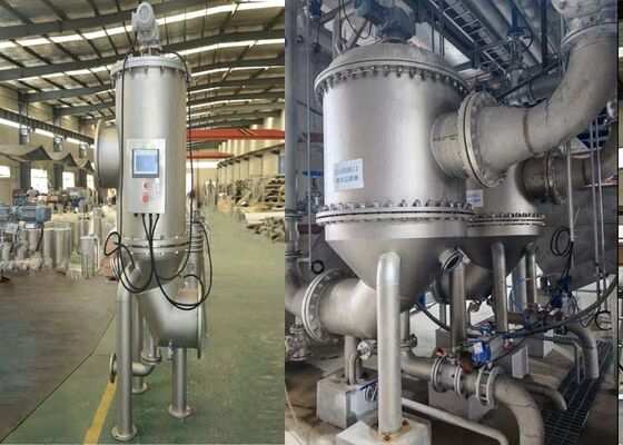 Macchina automatica per il trattamento delle acque reflue del filtro per la pulizia del controlavaggio tubolare SS304/316