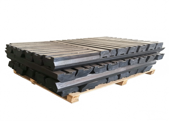 Rivestimenti in gomma resistenti all'abrasione per mulini a sfere con lunga durata di vita e superficie trattata termicamente