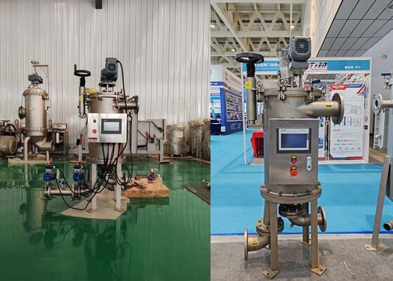 Filtro a rete autopulente automatico raschiatore esterno