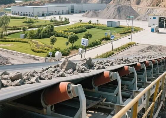 Cintura trasportatrice per carichi pesanti gomma industriale resistente all'usura Manipolazione di materiali sfusi