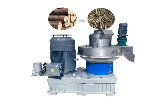 Pressa a brichetta idraulica da 22 kW 250-350 kg/h per le cascate di riso