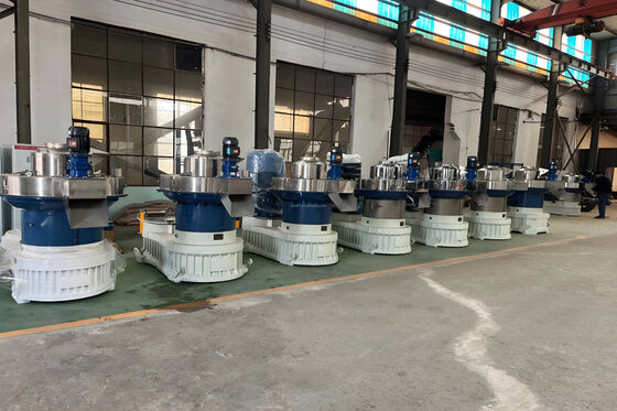 Pressa di brichette idraulica lunga 2200 mm per uso in fabbrica