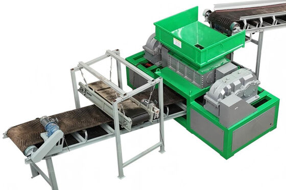 Rompitore a doppio carico pesante per rifiuti di costruzione misti