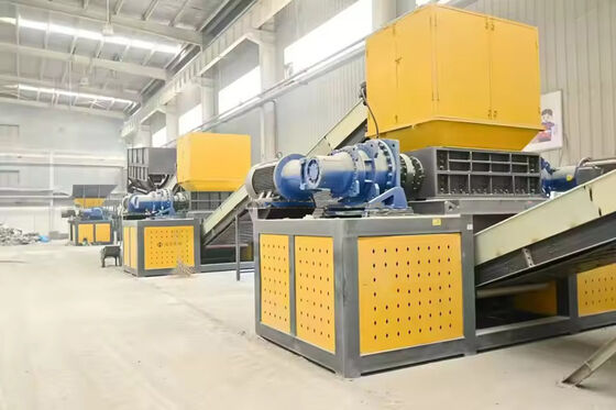 800 kg/h Doppia triturazione di pneumatici per linea di polvere di gomma